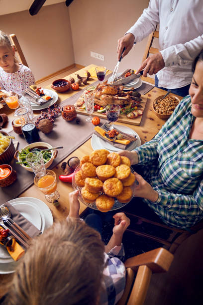 istock Traditional Holiday Stuffed Turkey Dinner 1063298658