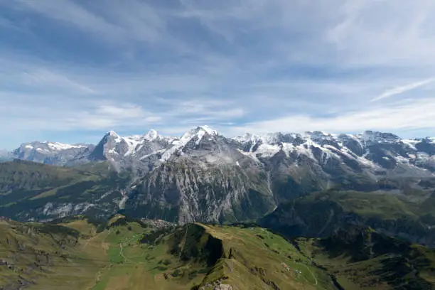 Photo of View from the Schilthorn mountain, Switzerland