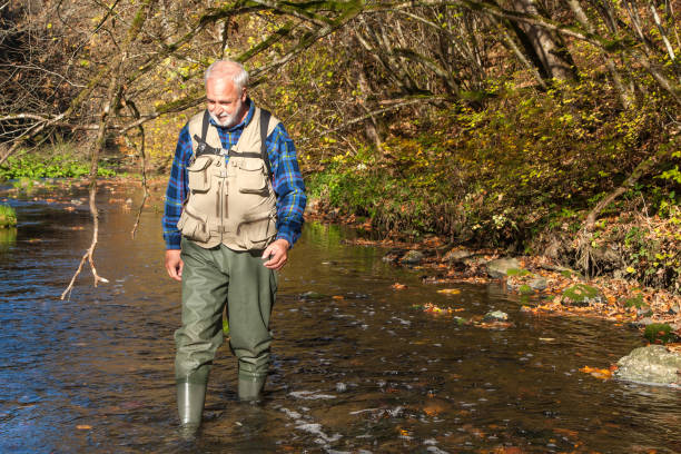 istock Hiking through the creek. 1063301284