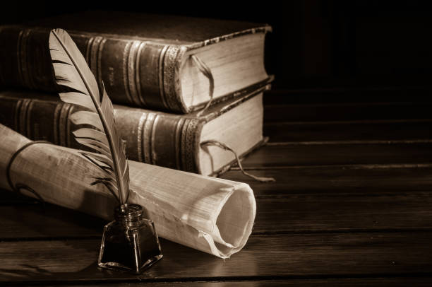 istock Quill pen and old books 1063306430