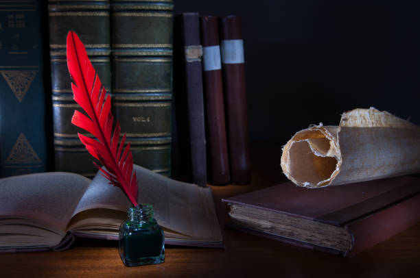 istock Quill pen and old books 1063308506