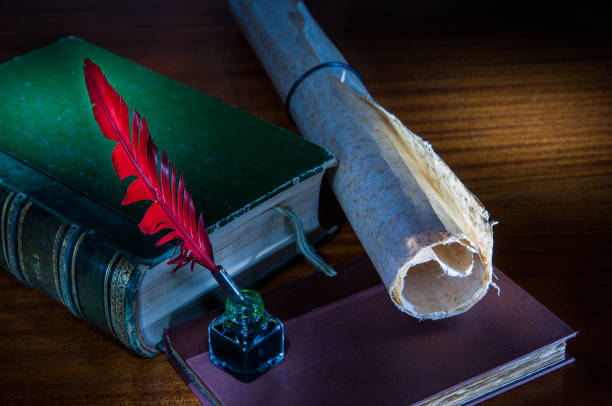 istock Quill pen and old books 1063312354