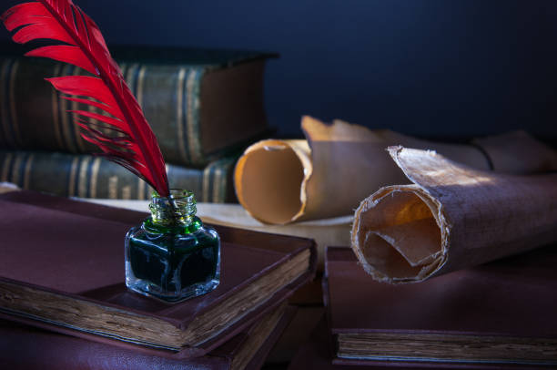 istock Quill pen and old books 1063313718