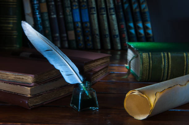 istock Quill pen and old papers 1063313904