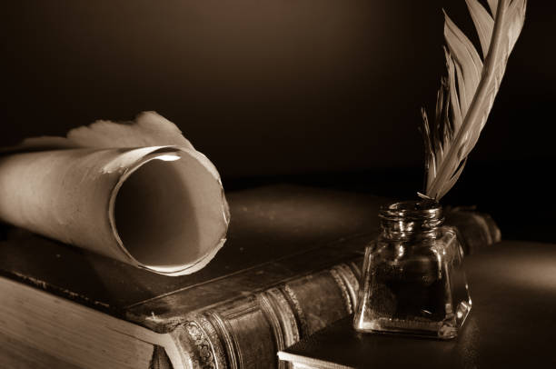 istock Quill pen and old books 1063314716
