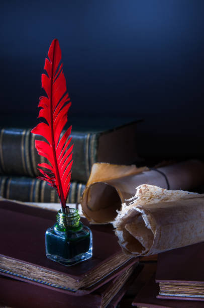 istock Quill pen and old books 1063317368