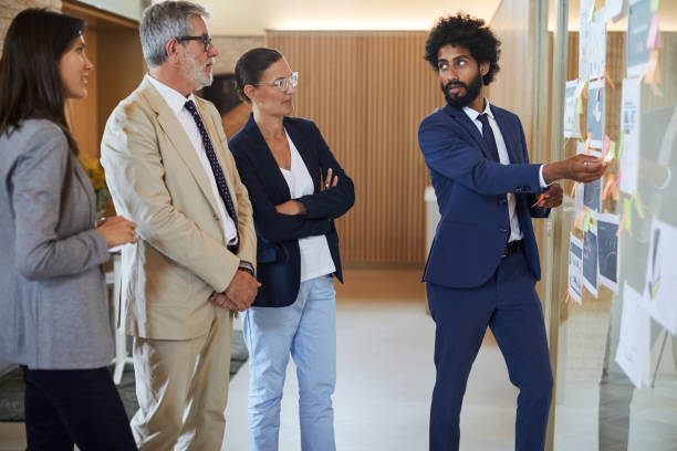 istock Brainstorming in a business meeting. 1063317510