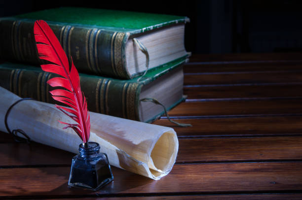 istock Quill pen and old books 1063317578