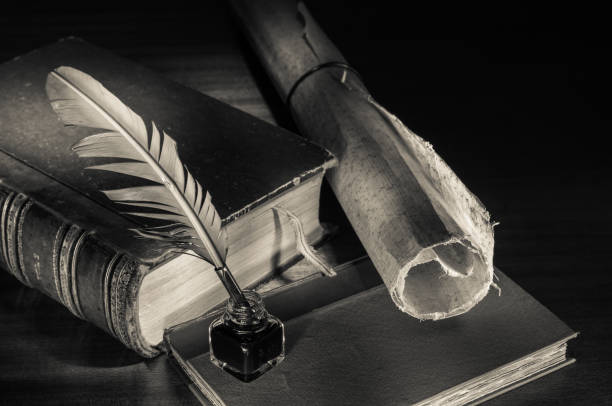 istock Quill pen and old papers 1063320056