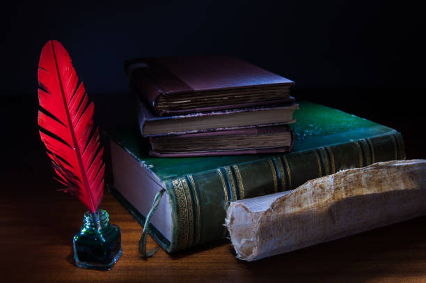 istock Quill pen and old books 1063320204
