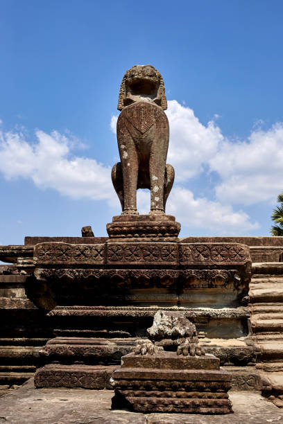 istock The Angkor Wat historic site 1063345378