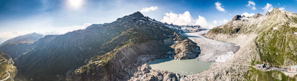 istock Panorama of the Rhone glacier in Summer 1063361010