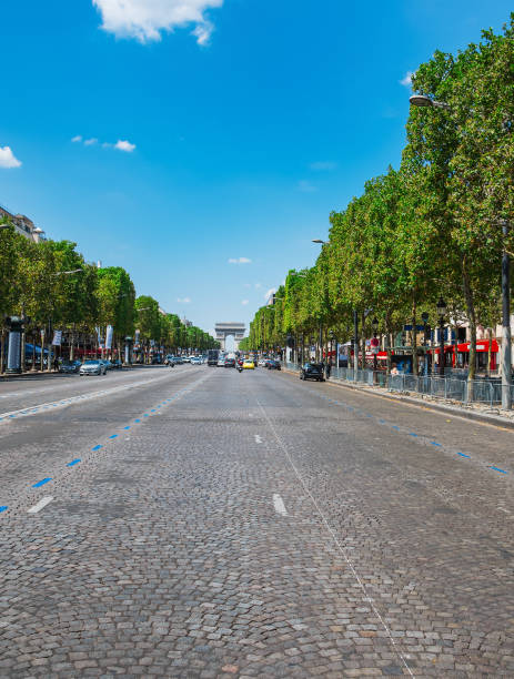 istock World famous Champs Elysees avenue 1063365386