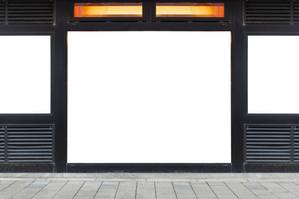 istock Shop Boutique Store Front with Big Window and Place for Name 1063367846