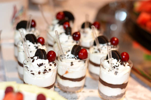 istock Collection of delicious assorted mini dessert 1063370108