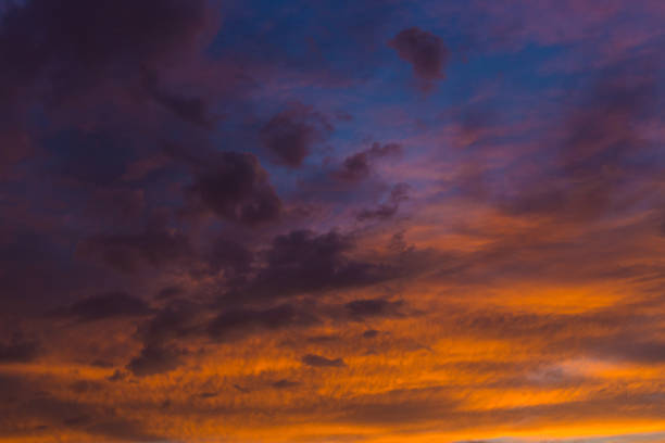 istock Abstract nature background. Dramatic and moody cloudy sunset sky 1063370210
