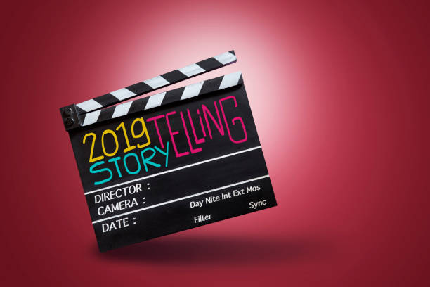 istock 2019 Story telling ,colourful text title on movie Clapper board 1063370614