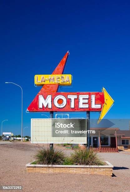 La Mesa Hotel Auf Der Route 66 In New Mexico Stockfoto und mehr Bilder von Archivmaterial - Archivmaterial, Bauwerk, Eleganz