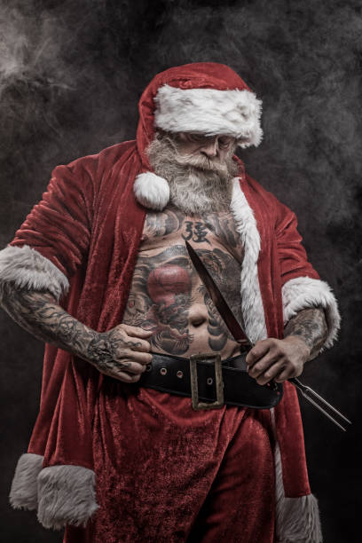 istock Bad Santa Claus aka Father Christmas 1063381798
