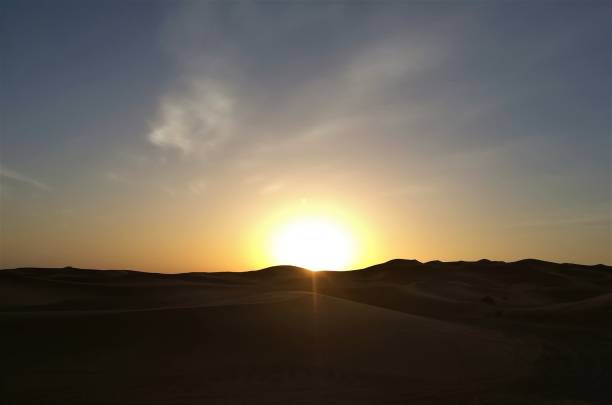 istock Morocco Erg Chebbi dunes contrast at sunset 1063381874