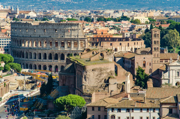istock View at Colosseum in Rome, Italy 1063382056