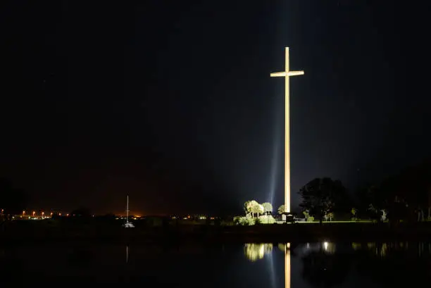 The Great Cross in St. Augustine, Florida.