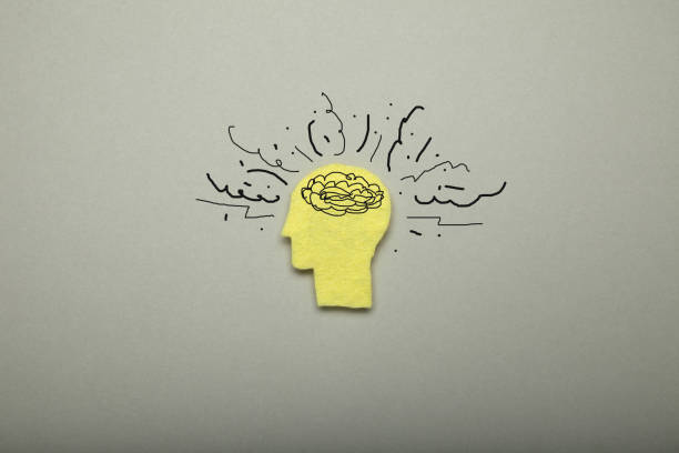 istock Anxiety stress in brain, overload in mind. Depression, adhd, ocd 1063393640