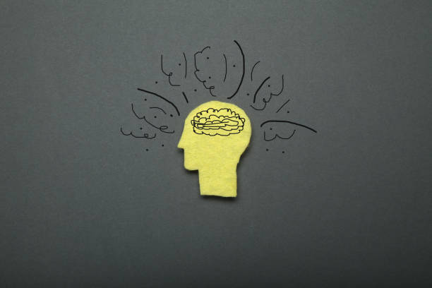istock Clutter and chaos in head, business anxious 1063393644