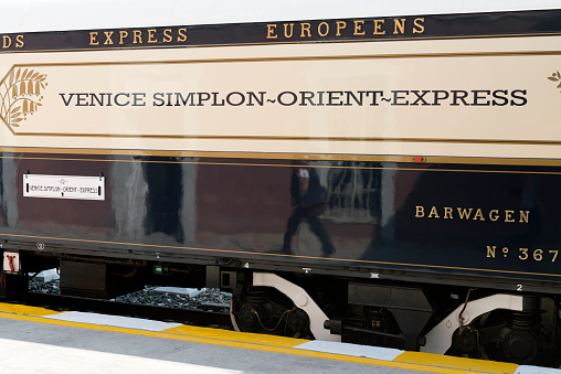 The Orient Express, whose rich history has lent itself to the plots of many novels and films, which passing through Vienna, Budapest and Varna reached Istanbuls Sirkeci Terminal in Turkey on September 5, 2012. After staying in Istanbul for two days the train departed on September 7, 2012 passed Bucharest, Budapest and Vienna. The train which has eight sleeping coaches, two saloon cars, one bar car, three restaurant cars and one service car has rested at Istanbul Sirkeci Terminal since 1998 every year.