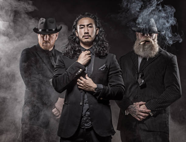 istock Asian Gangster Boss Man 1063404134