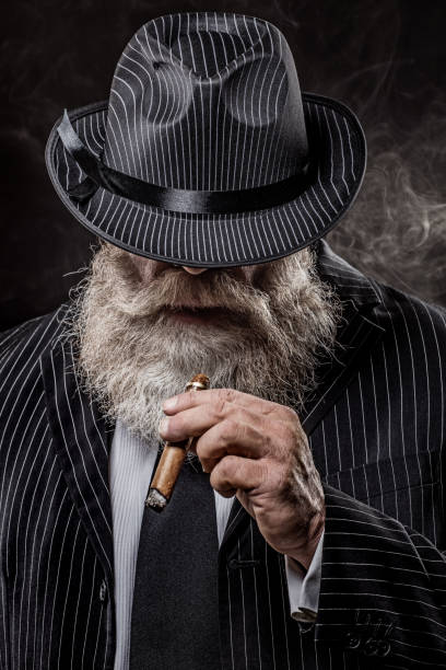 istock Senior Gangster Mafia Man 1063404994