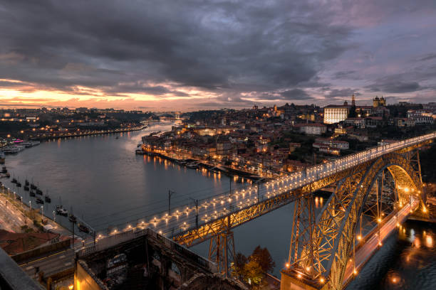 istock A beautiful way to end a rainy day in Porto 1063414438