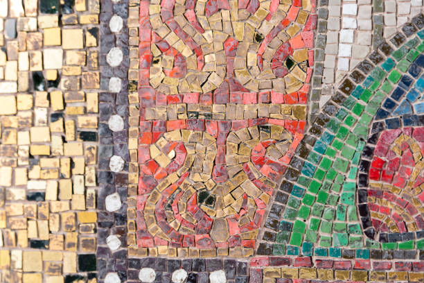 istock Ancient Mosaic in Taormina Sicily Italy 1063419118
