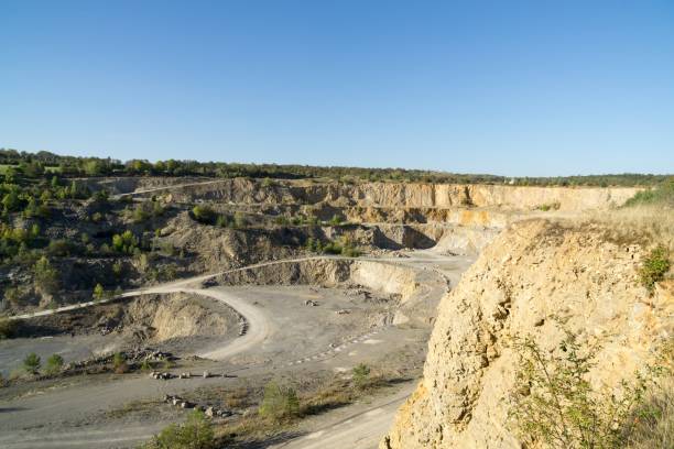 istock Rock quarry in the nature. 1063419430