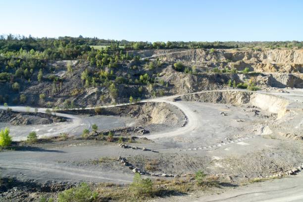 istock Rock quarry in the nature. 1063419444