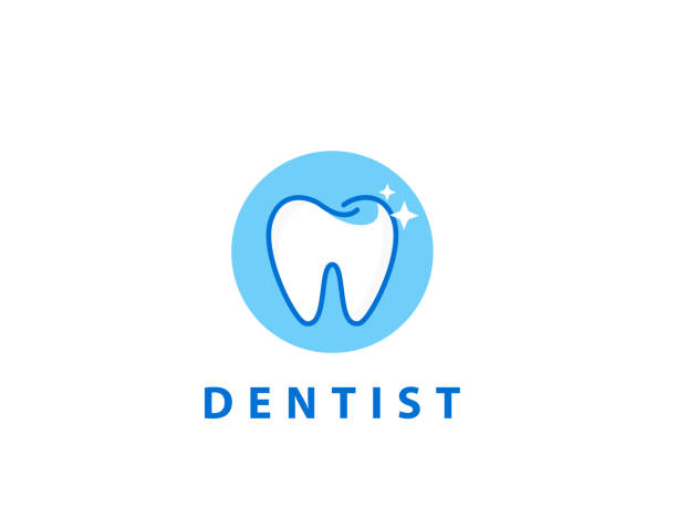 ilustrações, clipart, desenhos animados e ícones de ícone de cuidados dentários - ilustração - dentist dental hygiene symbol computer icon