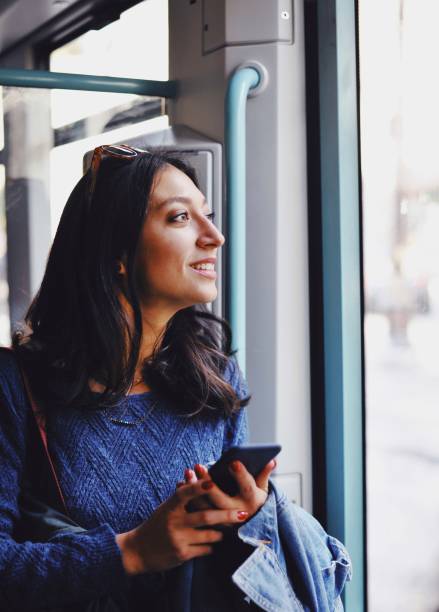 istock Young Woman in Commute 1063424386