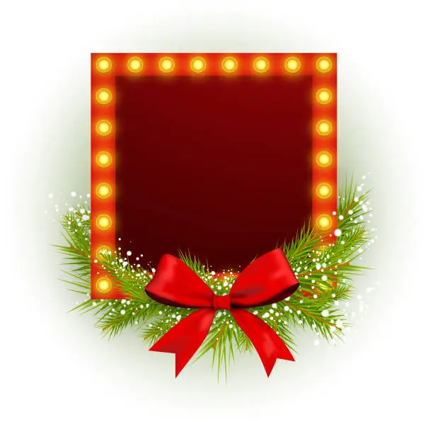 Vector illustration of Christmas background