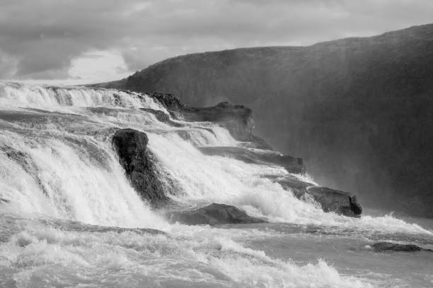 istock Gullfoss Iceland Rugged Terrain and Waterfall 1063431574