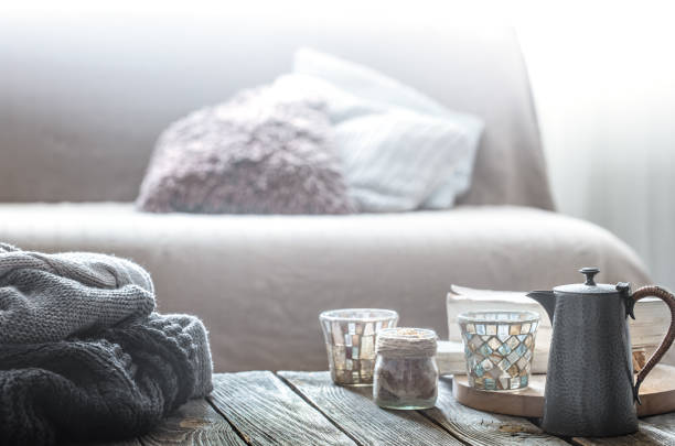 istock still life from home interior on wooden background 1063436376