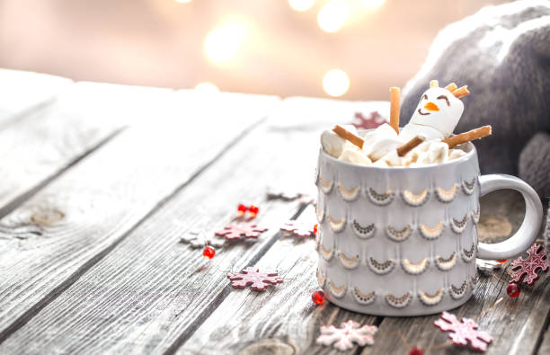 istock The concept of Christmas cocoa with marshmallows 1063436512