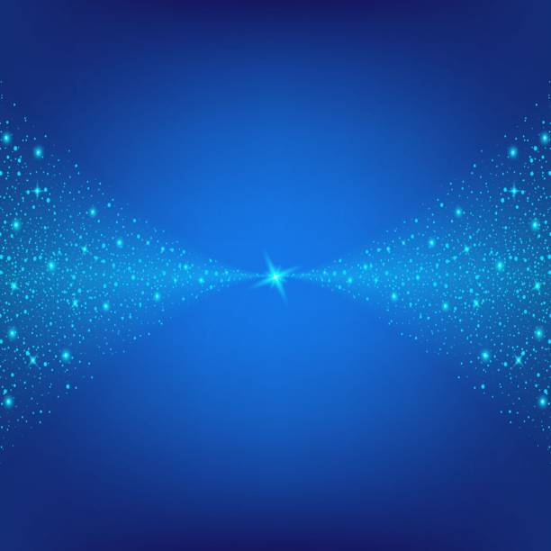 istock Creative concept Vector set of glow light effect stars bursts with sparkles isolated on black background. For illustration template art design, banner for Christmas celebrate, magic flash energy ray 1063441106
