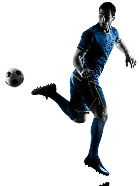 istock soccer player man silhouette isolated 1063443832