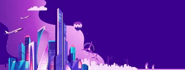 Vector illustration of City landscape concept