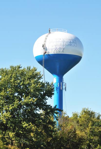 istock Painting Water Tower 1063450092
