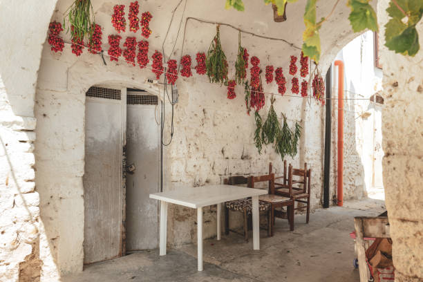 Hanging cherry tomatoes Hanging cherry tomatoes in Puglia murge photos stock pictures, royalty-free photos & images
