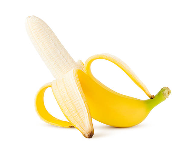 istock banana isolated on white background, clipping path, full depth of field 1063456564