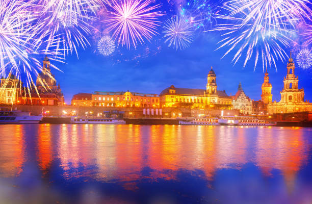 istock Embankment of Dresden, Germany 1063457084