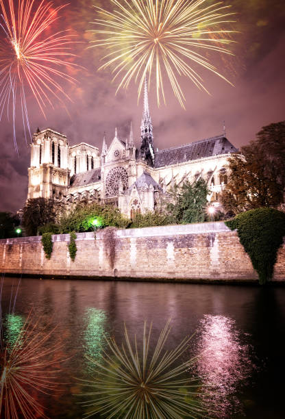 istock Notre Dame cathedral, Paris France 1063457088