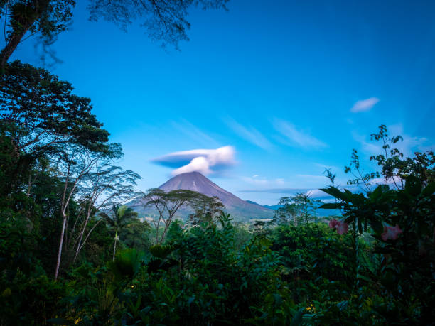 istock View of Arenal volcano, 1063460294